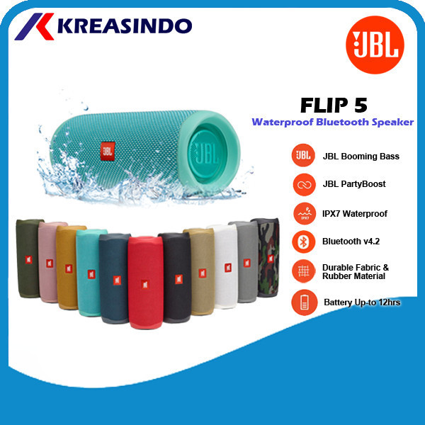 Jbl Flip 5 / Flip 6 Bluetooth Speaker Garansi Resmi Ims Termurah Terlaris Promo