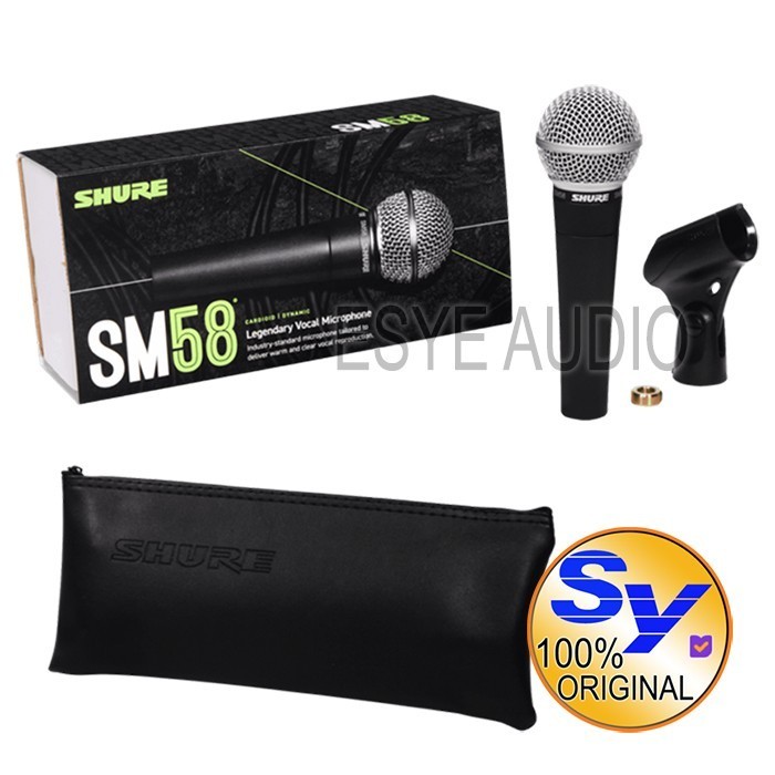 Mic Kabel Shure Sm58 (100% Ori)