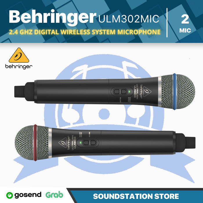Behringer Ultralink Ulm302Mic Digital Wireless Microphone Ulm302 Mic