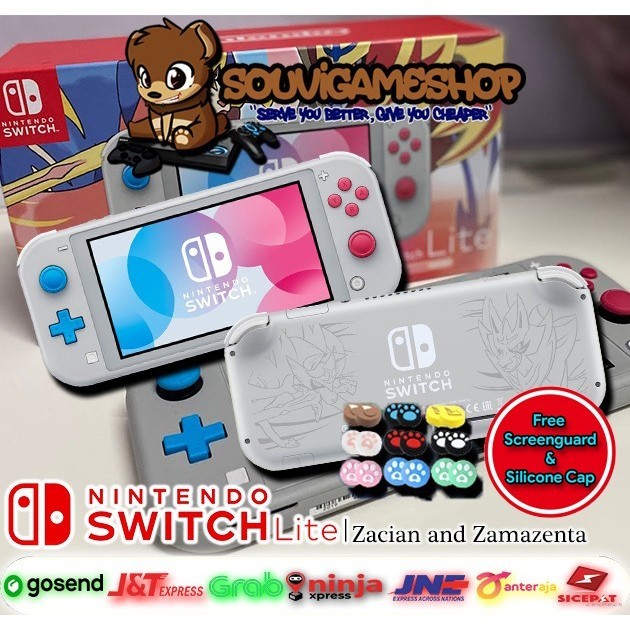 Paling Murah  Nintendo Switch Lite Zacian And Zamazenta Edtn English Termurah Terlaris Promo