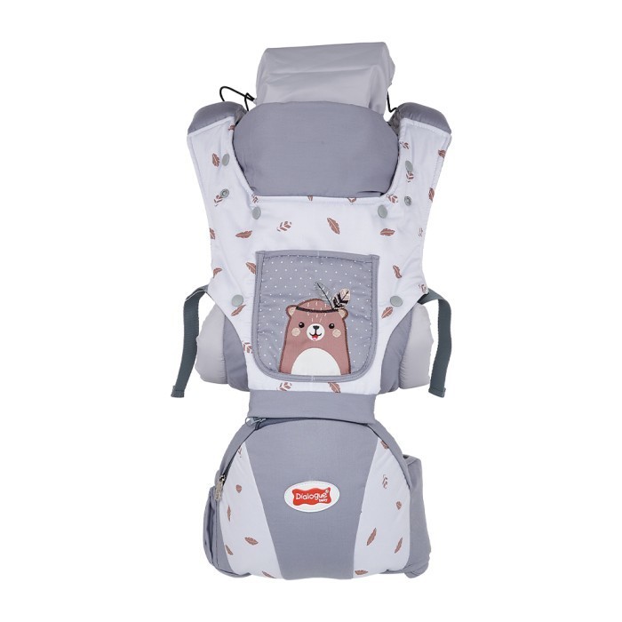 Dialogue Baby Hipseat 10 In 1 + Gendongan Bearie Series - Dgg4322