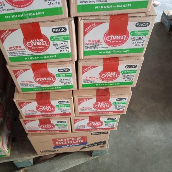 

Mie Oven Mayora 1 dus Mie Instant Sehat Isi 24 Pcs Rasa Iga Sapi GM