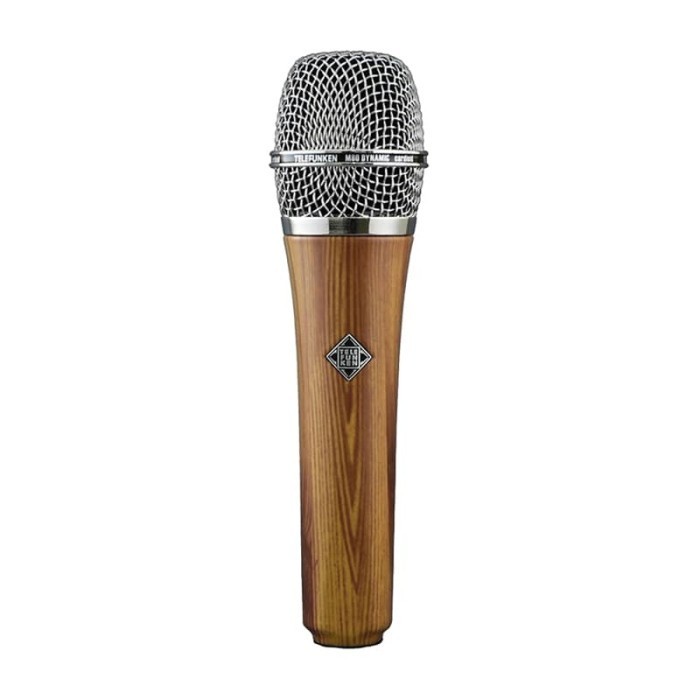 Telefunken M80 Oak Body / Chrome Grille Dynamic Microphone