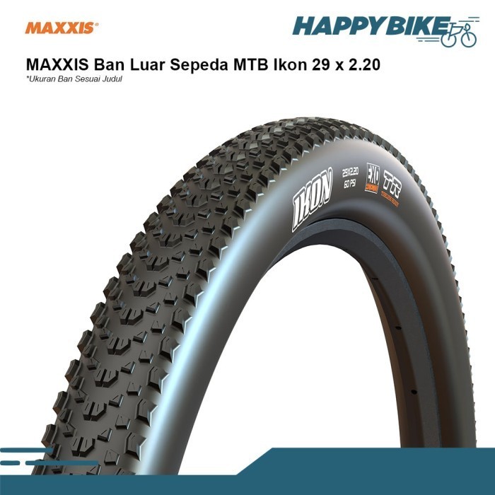 Maxxis Tire Ban Luar Sepeda Mtb Cross Country Ikon 29 X 2.20