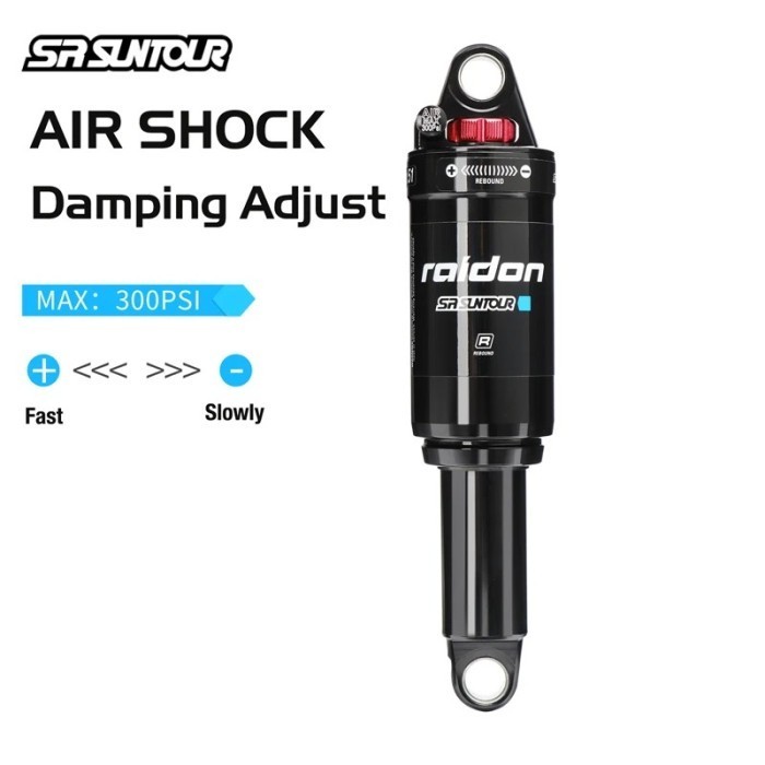 Sr Suntour Raidon Rear Shock Angin Rearshock Suspensi Belakang 190Mm