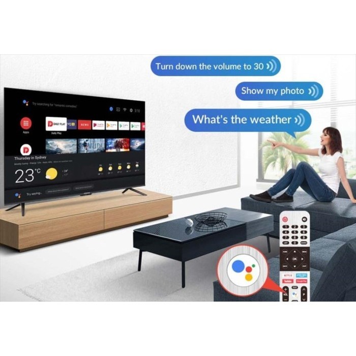 Coocaa Smart Android Tv 42Inch Full Hd 42Ctc6200 - Garansi Resmi Termurah Terlaris Promo