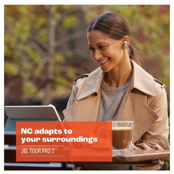 Jbl Tour Pro 2 Tws Earphone Earbuds Noise Cancelling With Smart Case