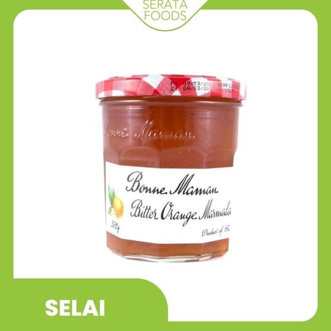 

Produk Unggulan] Selai Bonne Maman Bitter Orange Marmalade Jam 370 gr
