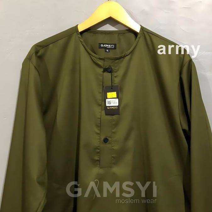 Promo Baju Koko Putih Polos Dewasa/Baju Koko Tanpa Kerah Xxl Best Poneshop
