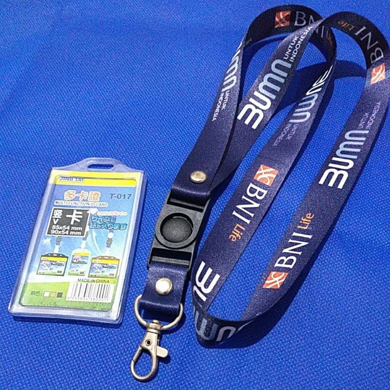 

LANYARD/TALI ID CARD BNI LIFE-READY STOCK