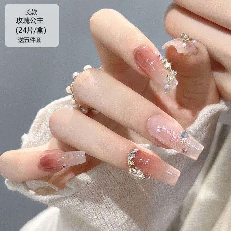New Temperament Fairy Wear Armor Nail Stickers