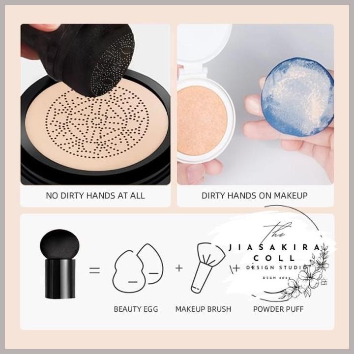 KUALITAS PRODUK TERBAIK BIOAQUA X SUNISA BEDAK CUSHION WATERPROOF MENUTUPI PORI-PORI / BB 