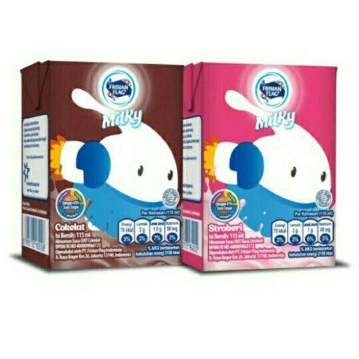 

susu kotak milky 115 ml