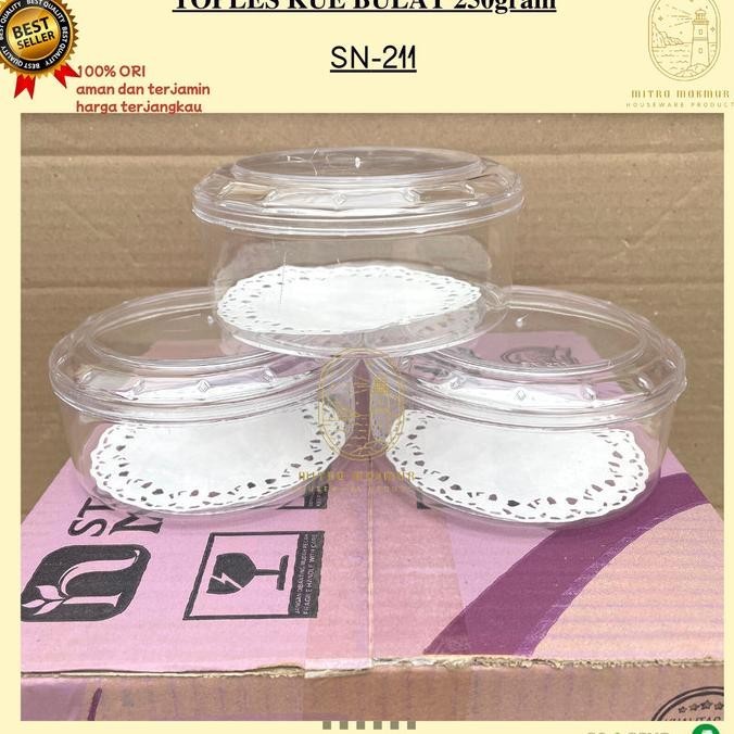 Terlaris Toples Kue Nuai 250-450-500 Gram Toples Nuai Sn 211 411 501 Lebaran Original