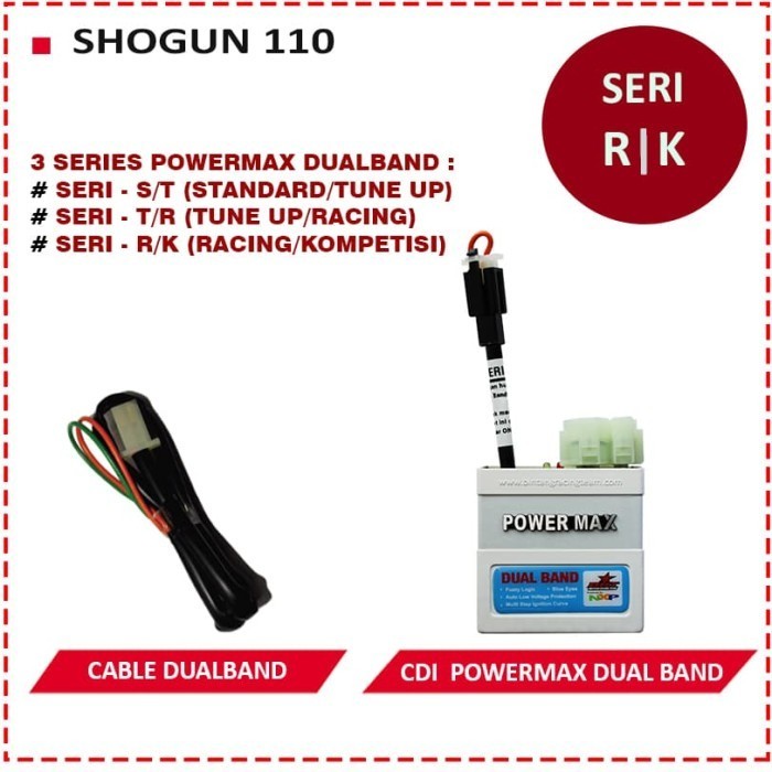 Cdi Brt Power Max Dual Band 'Rk(Shogun 110)