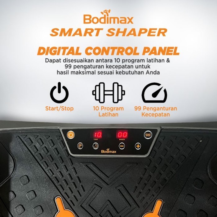 Bodimax Smart Shaper - Slim Vibration Machine / Massager Trainer Plate