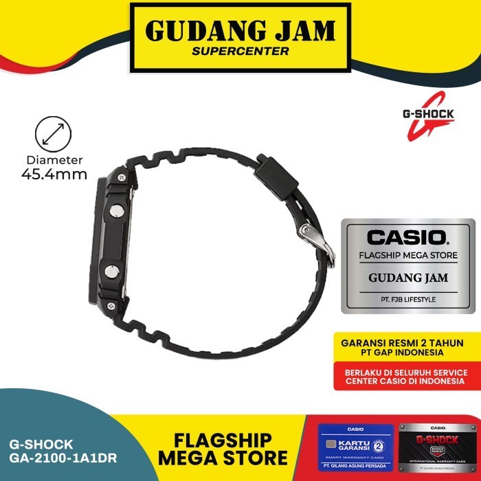 Gshock Ga-2100-1A1Dr Ga-2100 Ga2100 Garansi Resmi 2 Tahun