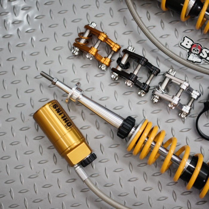 Shock Tabung Pisah Ohlins Front & Rear Vespa Sprint Primavera S Lx Lxv