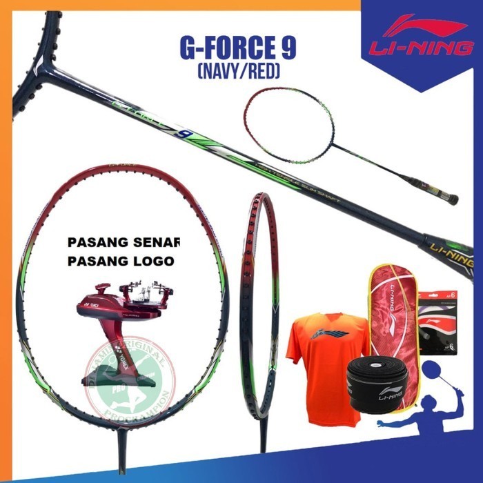 New Color Lining G Force 8 9 10 Raket Badminton Original