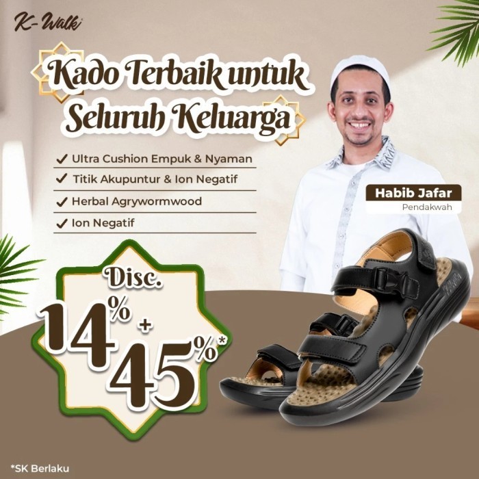 Sandal Kesehatan & Refleksi Kozuii K-Walk Relaxer