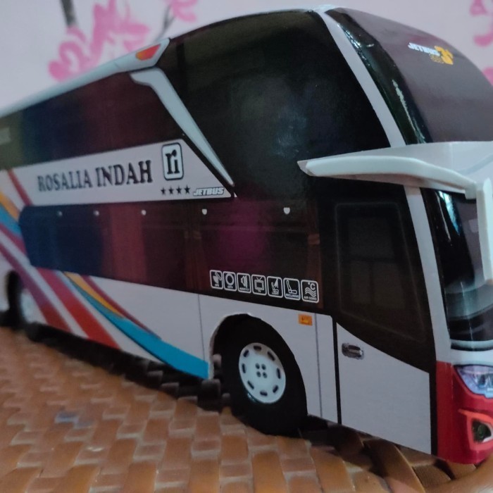 MINIATUR BUS BIS ROSALIA DOUBLE DECKER