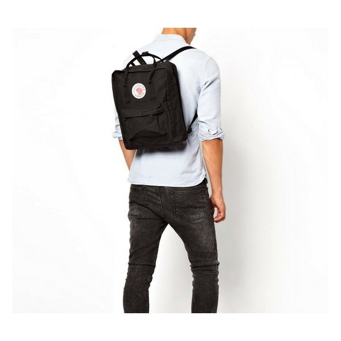 Tas Ransel Kanken Classic Original Black Backpack
