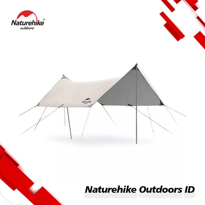 Kanopi Naturehike Nh20Tm006 Canopy Tarp Shelter Silver Coating