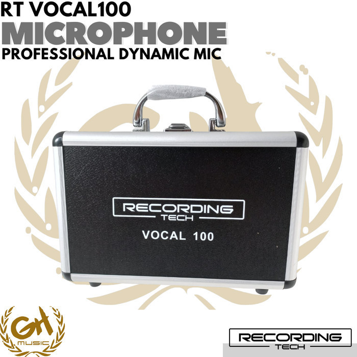 Recording Tech Rt Vocal100 Professional Dynamic Mic - Mic Rt Vocal 100
