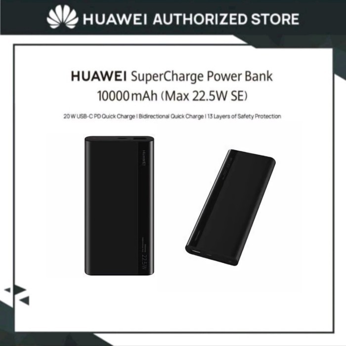 Huawei Cf030 Quickcharge Powerbank 10000Mah 22,5Watt Type C