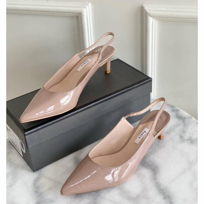 Sepatu Wanita Pedro Kitten Heels Original Import Branded Shoes Pdro 57
