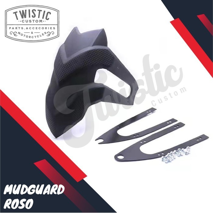 Fender Spakbor Mudguard Belakang Roso Anti Nyiprat Motor Custom