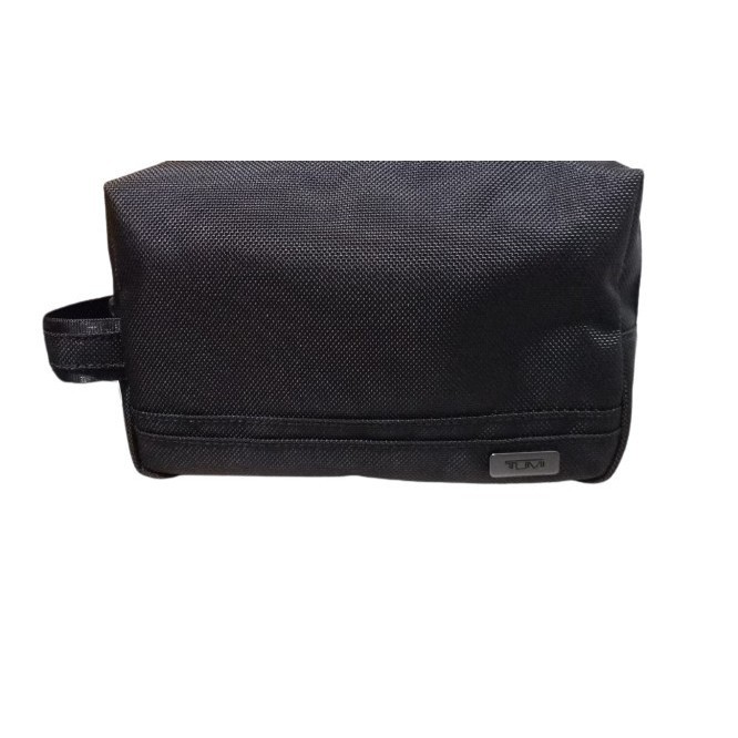 Tumi Medium Kit/Medium Pouch - Black Black