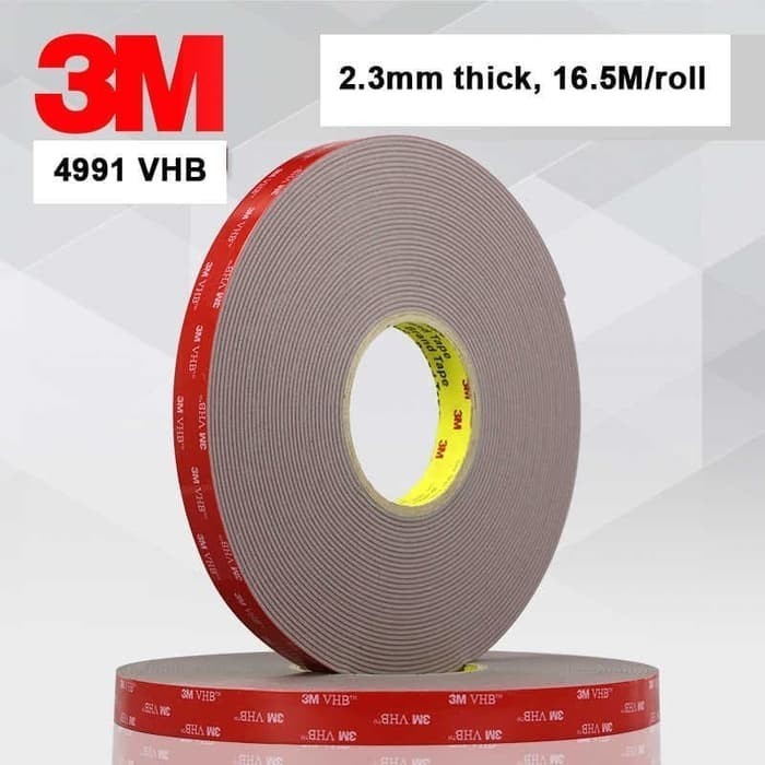 

SALE 3M-4991-VHB-Double Tape-Grey T=2,30MM x 12MM x 9Y