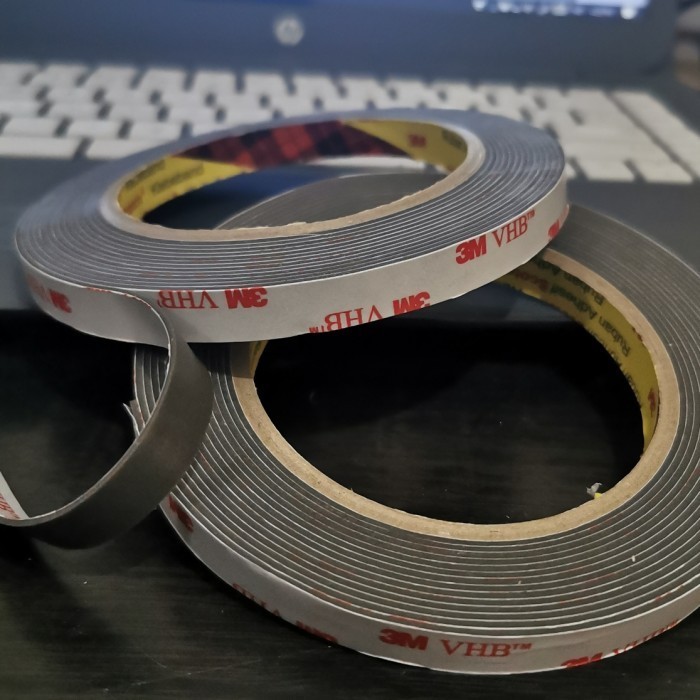 

HRG DISKON Double tape 3m VHB Perekat original USA 4941 10mm x 4,5mtr
