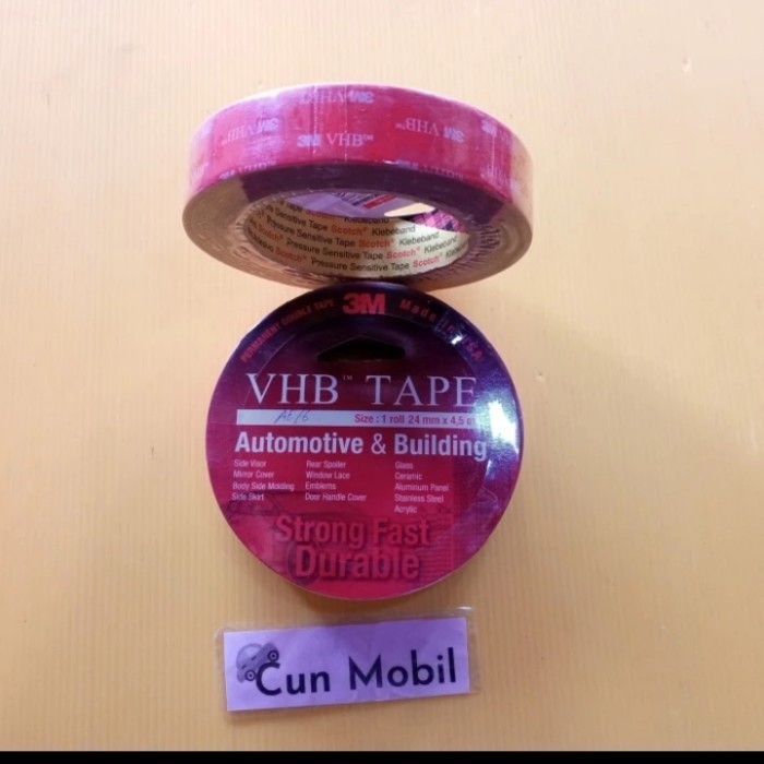 

TERMURAH 3m VHB double tape 24mm 4.5meter