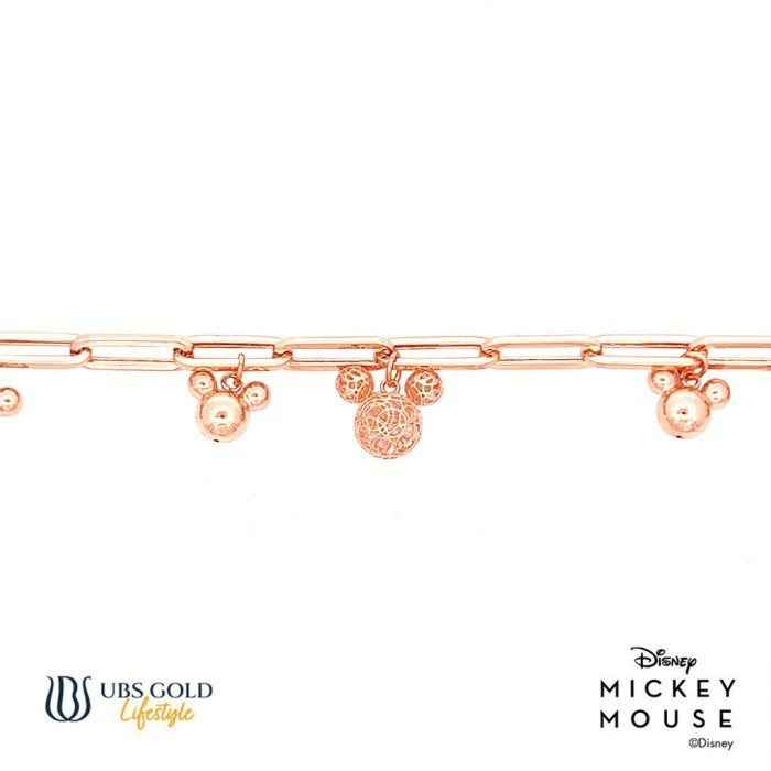 Ubs Gelang Emas Disney Mickey Mouse - Hgy0112 - 17K