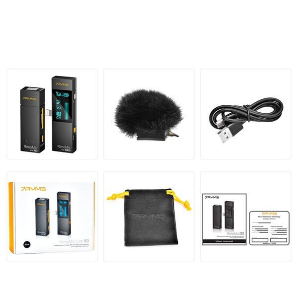 7Ryms Rimomic Lite Ln Streaming Wireless Microphone For Lightning Jack