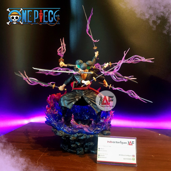 Statue One Piece Roronoa Zoro Ashura Restart Studio Design Recast