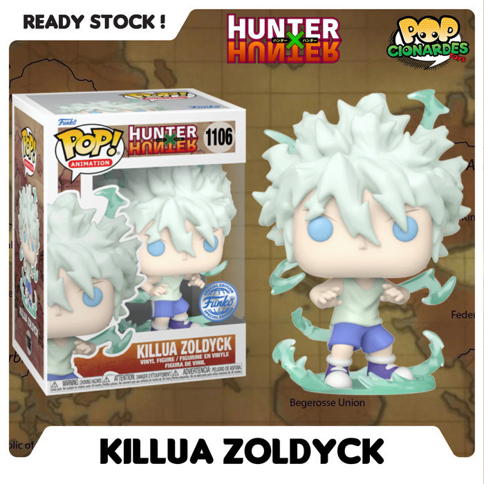 Funko Pop Anime - Hunter X Hunter - Killua Zoldyck Godspeed #1106