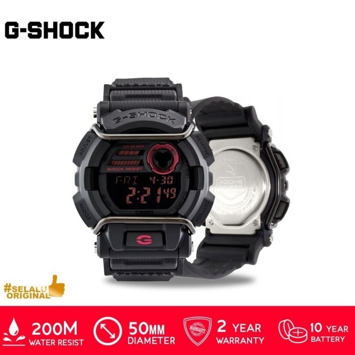 Casio G-Shock Gd-400-1Dr / Gd 400 1Dr / Gd400 Original