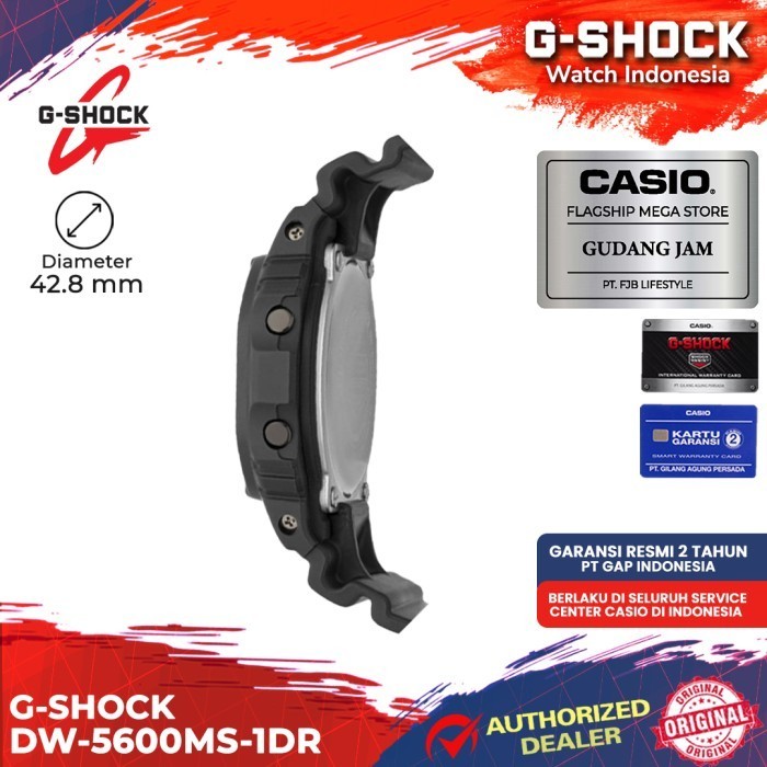G-Shock Gshock Dw-5600Ms-1Dr Dw-5600Ms Dw-5600 Dw5600Ms Dw 5600Ms