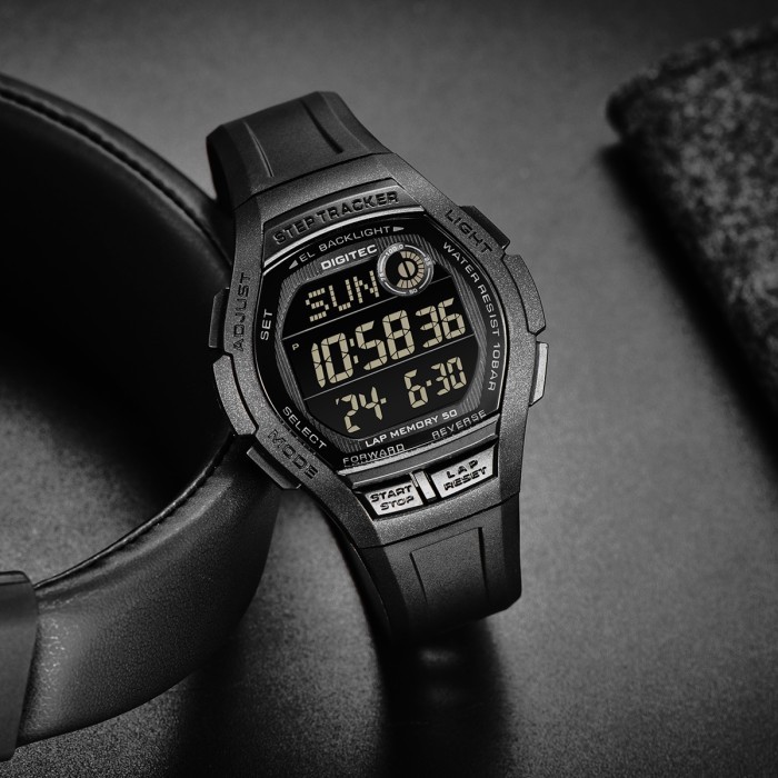 Digitec Ds-3108T - Jam Tangan Unisex - Step Tracker - 3108 - Original