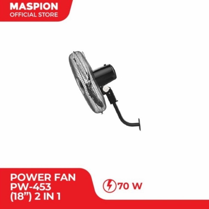 Kipas Angin Maspion Pw-453 Pw453 3 In 1 18 Inch
