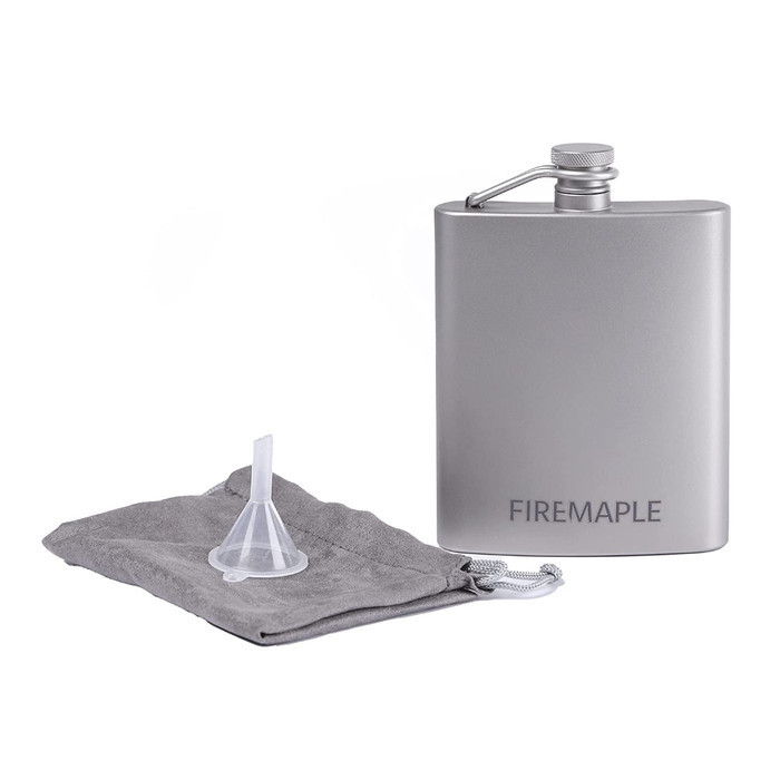 Botol Whiskey Firemaple Bacchus Titanium Hip Flask