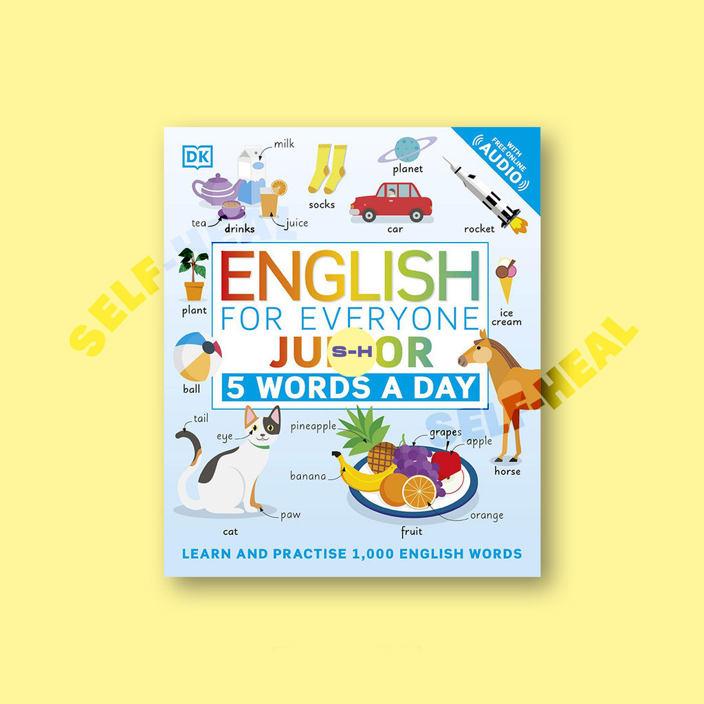 

English for Everyone - Junior - 5 Words a Day - Learn and Practise 1000 English Words - DK
