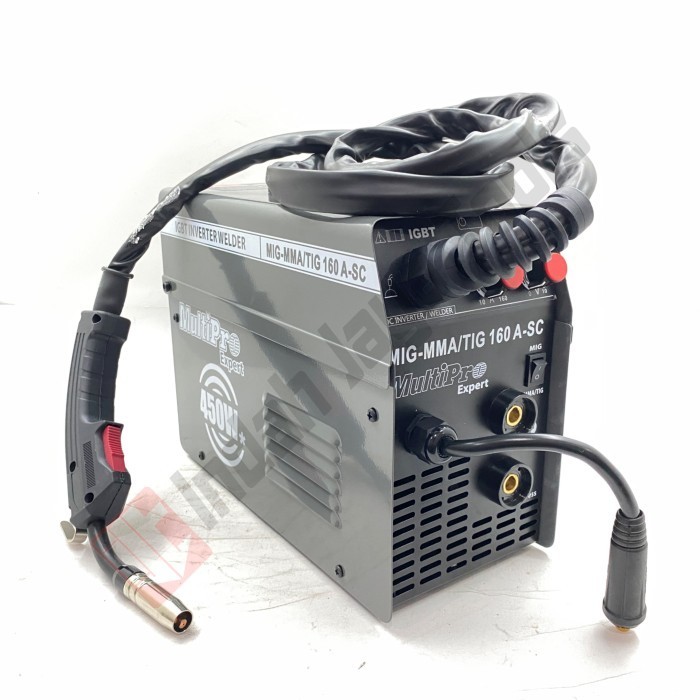 Multipro Mig-Mma-Tig 160 A-Sc Mesin Las Argon Co2 Tanpa Gas Flux Co