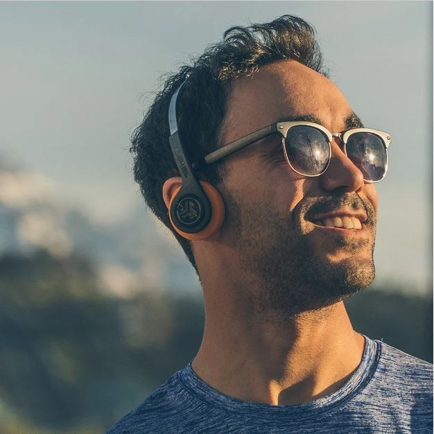 Jlab Rewind Wireless Retro Headphones Bluetooth 14 Hours Playtime