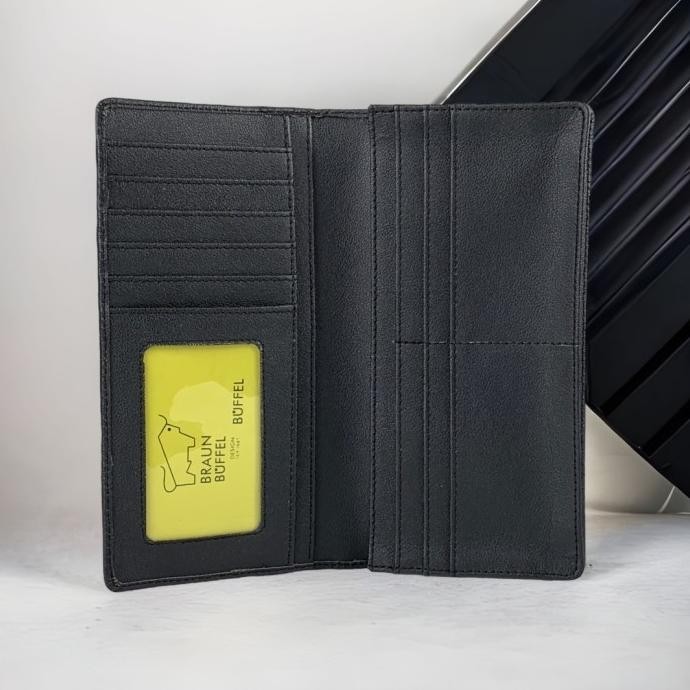 Dompet Panjang Pria Kulit Polos Braun Buffel