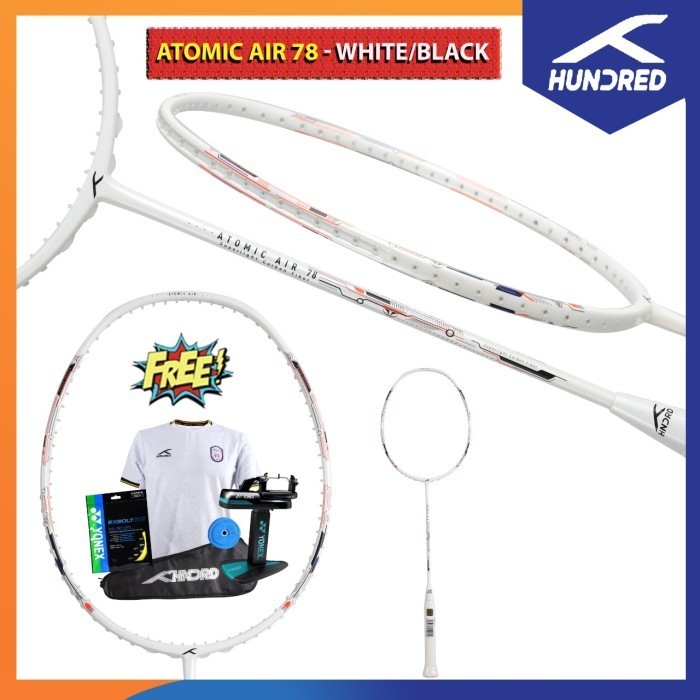 HUNDRED RAKET ATOMIC AIR 78 RAKET BADMINTON ORIGINAL