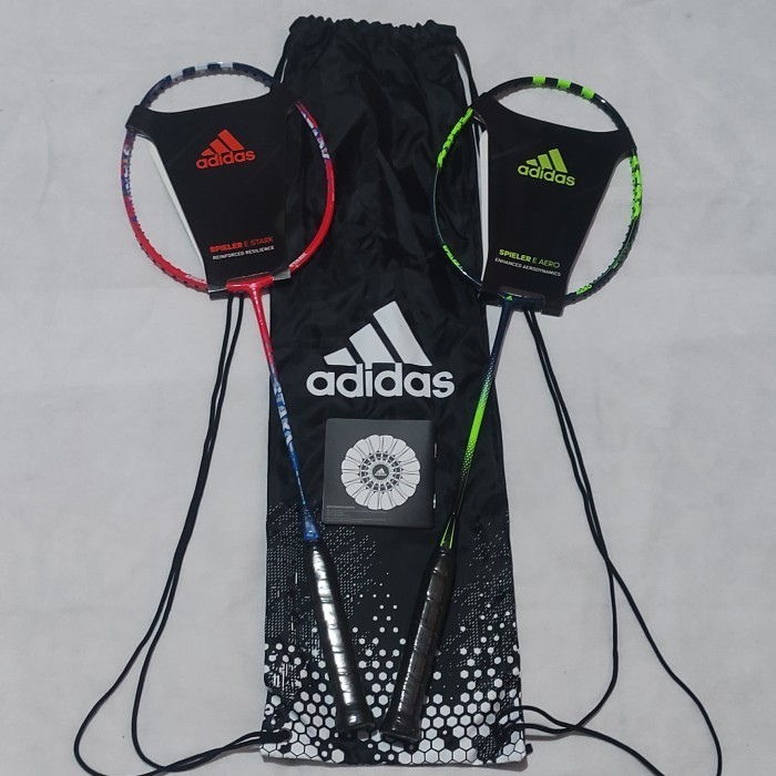 ADIDAS SPIELER E AERO RAKET BADMINTON 30LBS ORIGINAL